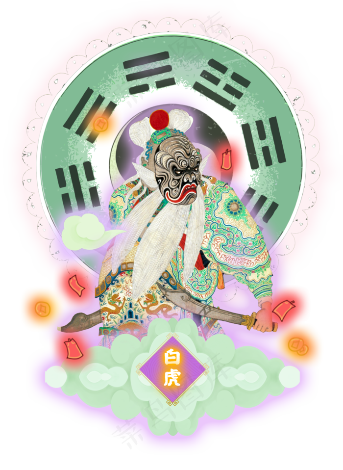 中国风国潮段子搞笑幽默戏曲中国(3750X5132(DPI:750))psd模版下载