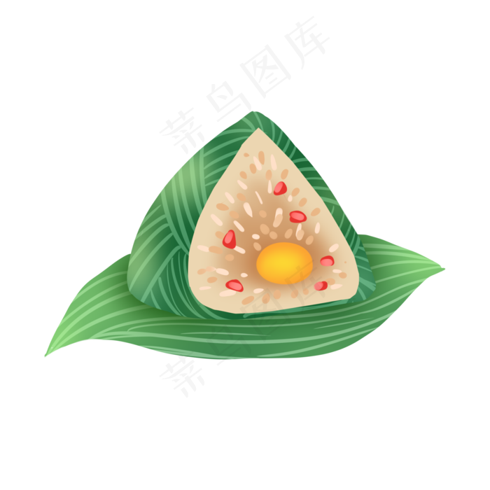 切开的粽子(2000X2000(DPI:300))psd模版下载
