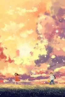 唯美治愈系天空奔跑风景 唯美治愈系天空奔跑风景