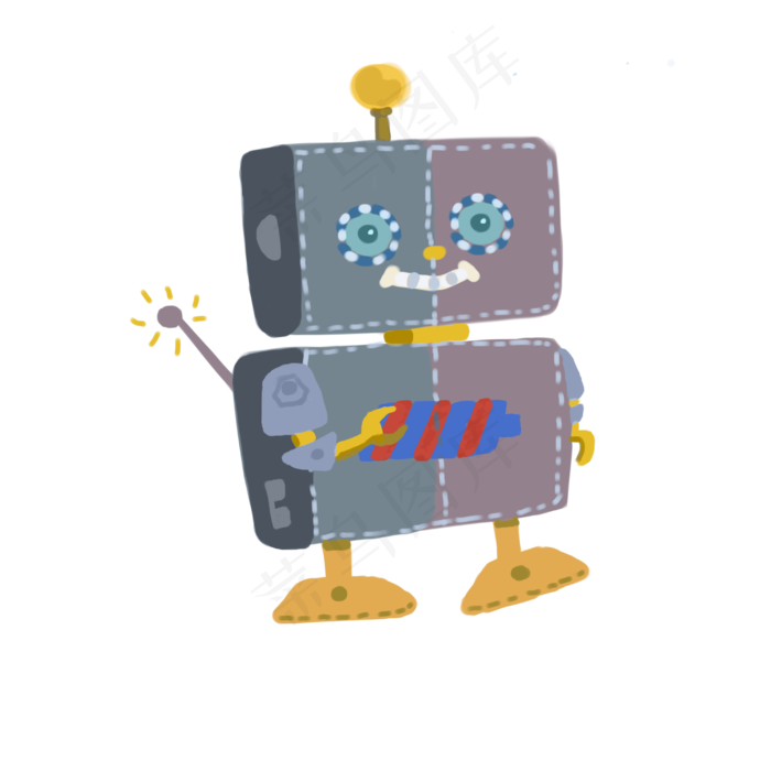 卡通玩具可爱机器人