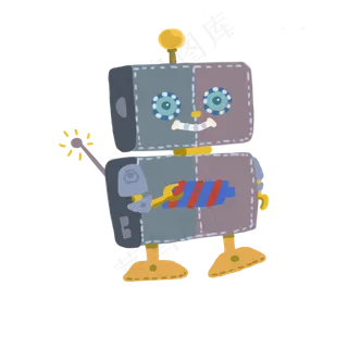 卡通玩具可爱机器人
