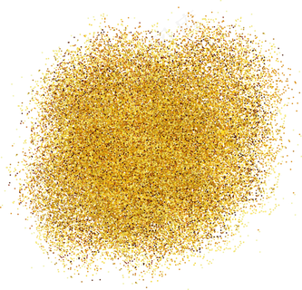创意金粉,免抠元素