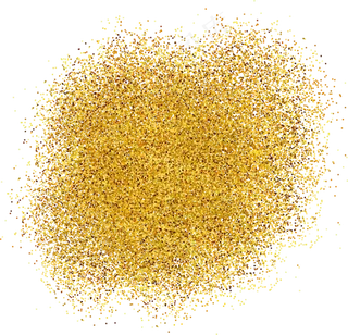 创意金粉,免抠元素