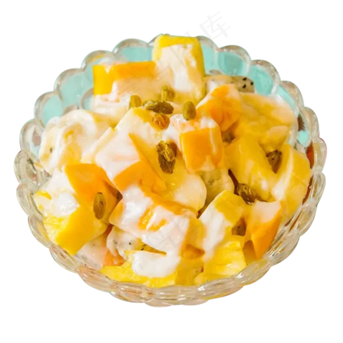 实拍酸甜水果捞聚会食品(3000X3000(DPI:300))psd模版下载