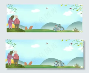 五一赏景banner