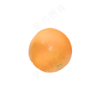 一个橙子（png免抠）