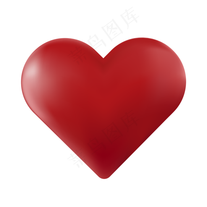 情人节立体爱心矢量,免抠元素