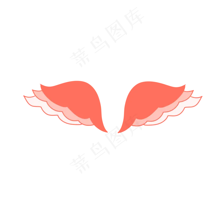 儿童节彩色可爱翅膀(2000X2000(DPI:350))psd模版下载