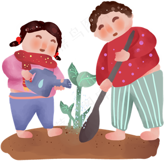 古风植树节场景种树习俗 古风植树节场景种树习俗
