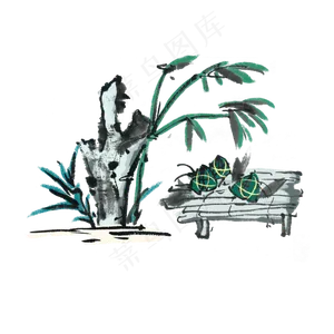 端午节生动粽子手绘