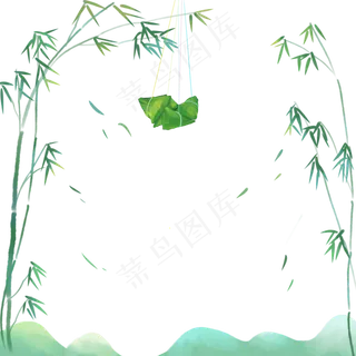 端午节边框粽子