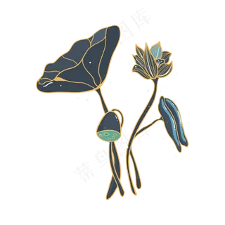 小暑大暑清凉莲花荷叶