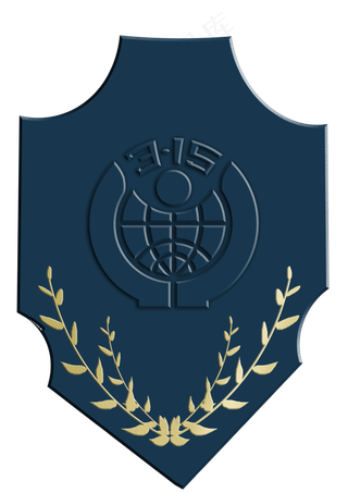 消费者权益日蓝色立体315盾牌