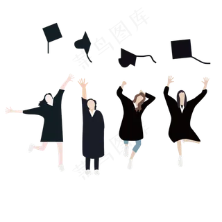 毕业季青春主题大学生女生