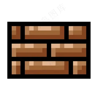 像素风格墙面图标