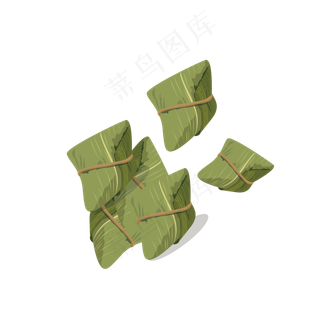 端午节手绘糯米粽子免抠下载