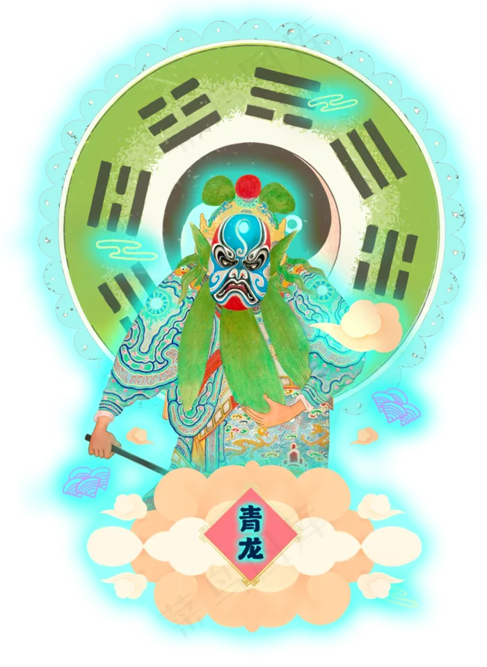 中国风国潮恋爱戏曲中国传统文化(3750X5132(DPI:750))psd模版下载
