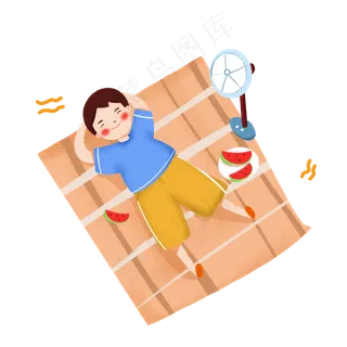 大暑二十四节气元素