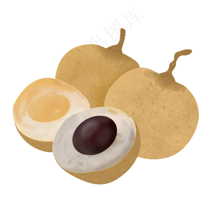 新鲜美味水果龙眼