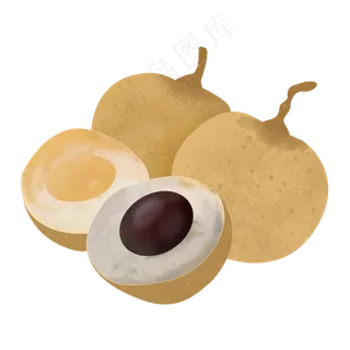 新鲜美味水果龙眼