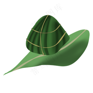 端午节粽子绿色