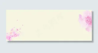 简约桃花唯美小清新