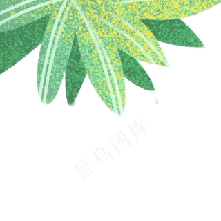 绿色的树叶子免抠图
