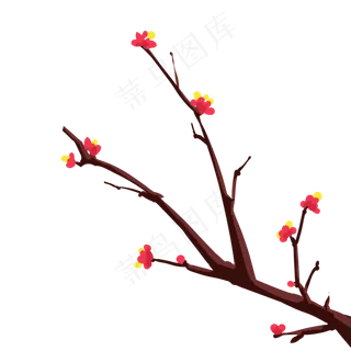 花枝招展春天的花枝