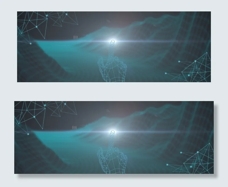 科技线条网格人工智能(1920*700px 	       )psd模版下载