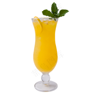薄荷柠檬橙汁,免抠元素