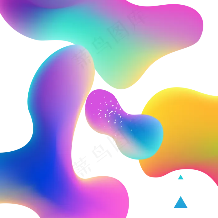 618彩色流体渐变618炫彩流(2000X2000(DPI:300))psd模版下载
