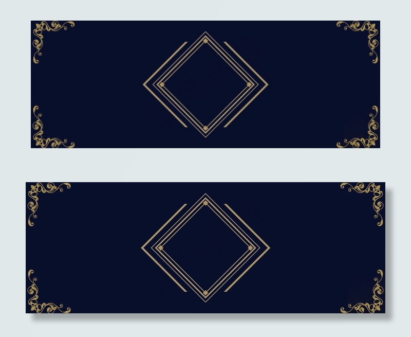 简约大气邀请函banner(1920*700px 	       )psd模版下载