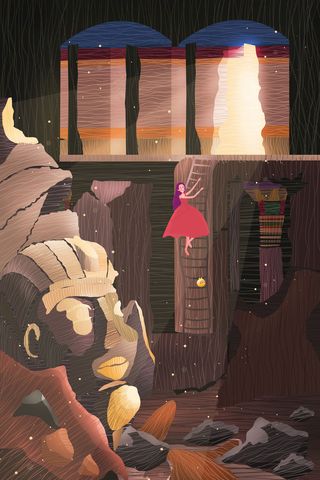 探险少女的古墓之旅