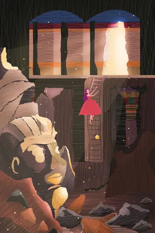 探险少女的古墓之旅