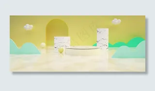 简约时尚夏季上新电商banner