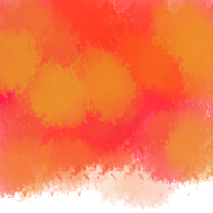 创意热情免扣水彩底纹素材