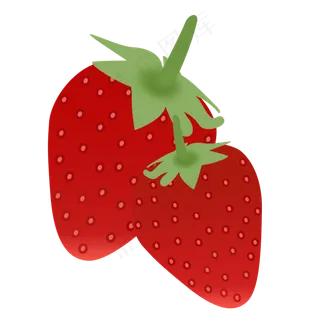红色新鲜水果草莓