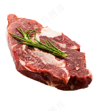 牛排纯白底高清摄影图,免抠元素