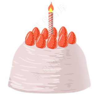 水果草莓生日蛋糕