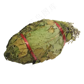 桑叶中药药材,免抠元素