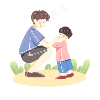 父亲节亲子互动素材