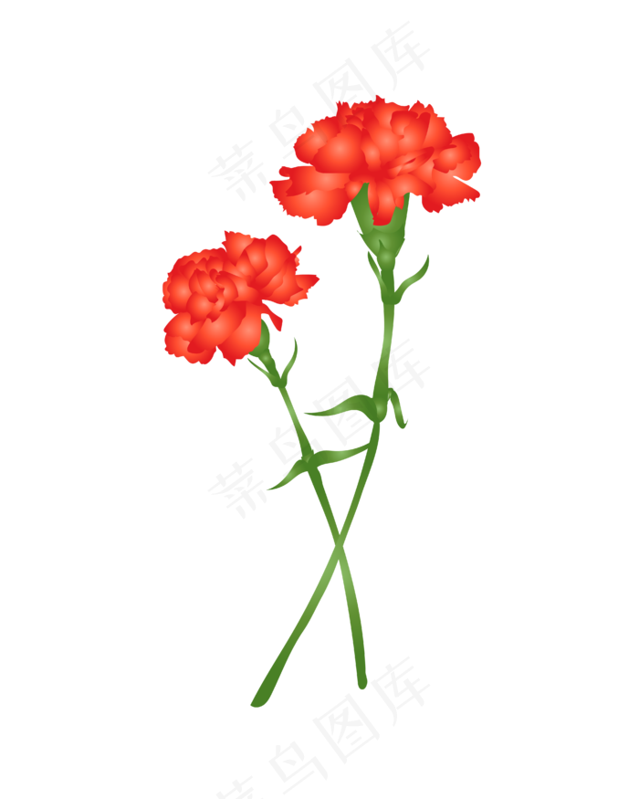 花装饰图案小粉花(4167*5208px 300 dpi )ai矢量模版下载