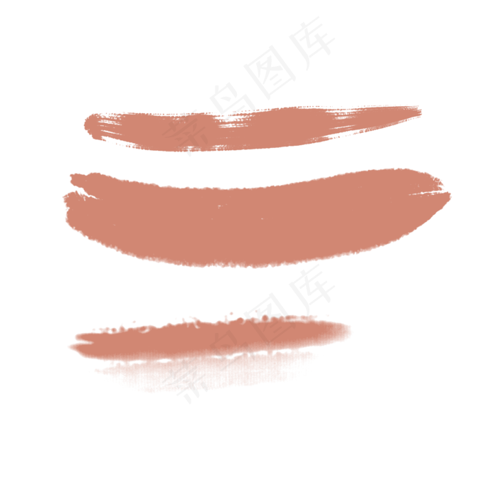 粉色笔刷矢量素材图(2000*2000px 72 dpi )ai矢量模版下载