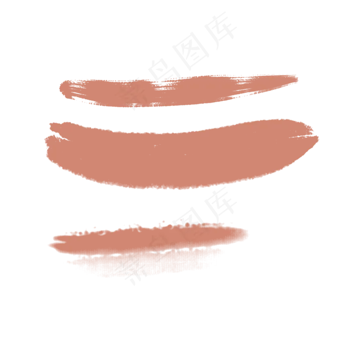 粉色笔刷矢量素材图(2000*2000px 72 dpi )ai矢量模版下载