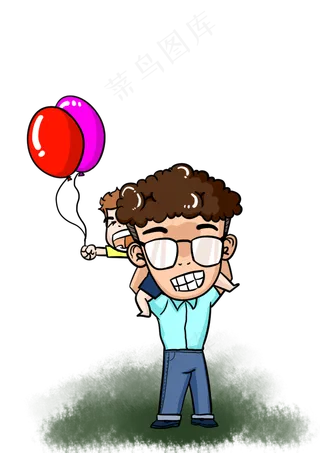 父亲节陪伴成长父爱如山