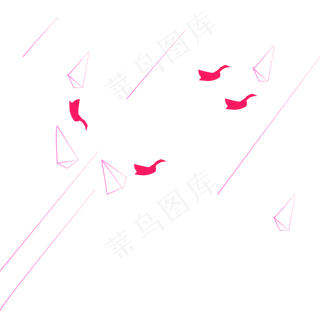 红色斜线红色红包618年中大促