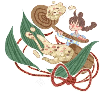 端午节制作美味粽子