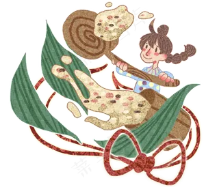 端午节制作美味粽子