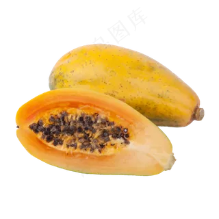 木瓜实拍（png免抠）