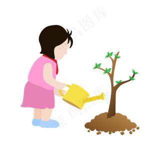 矢量手绘卡通人物